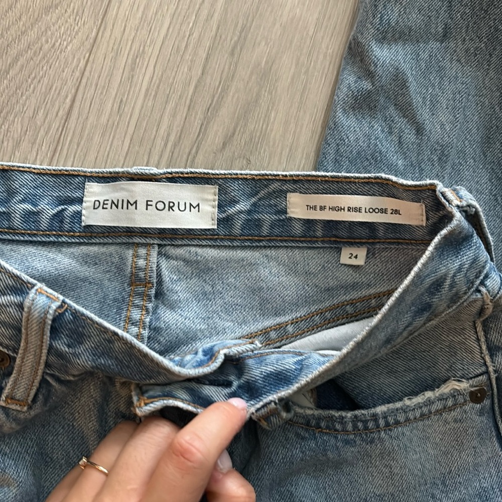 Denim Forum - The BF High Rise Loose